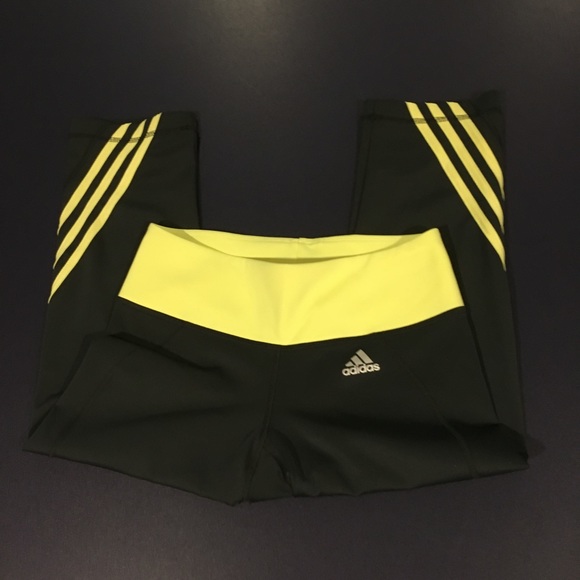 Adidas climalite capri joga pants. - Picture 2 of 8